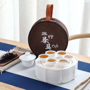 Travel tea tray tea set set fashion portable multi-function indoor and outdoor tea Chaoshan Kung fu set